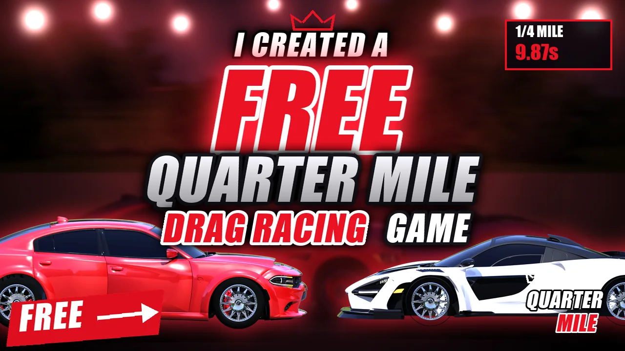 Quarter Mile, a free drag racing game by X_Vision
